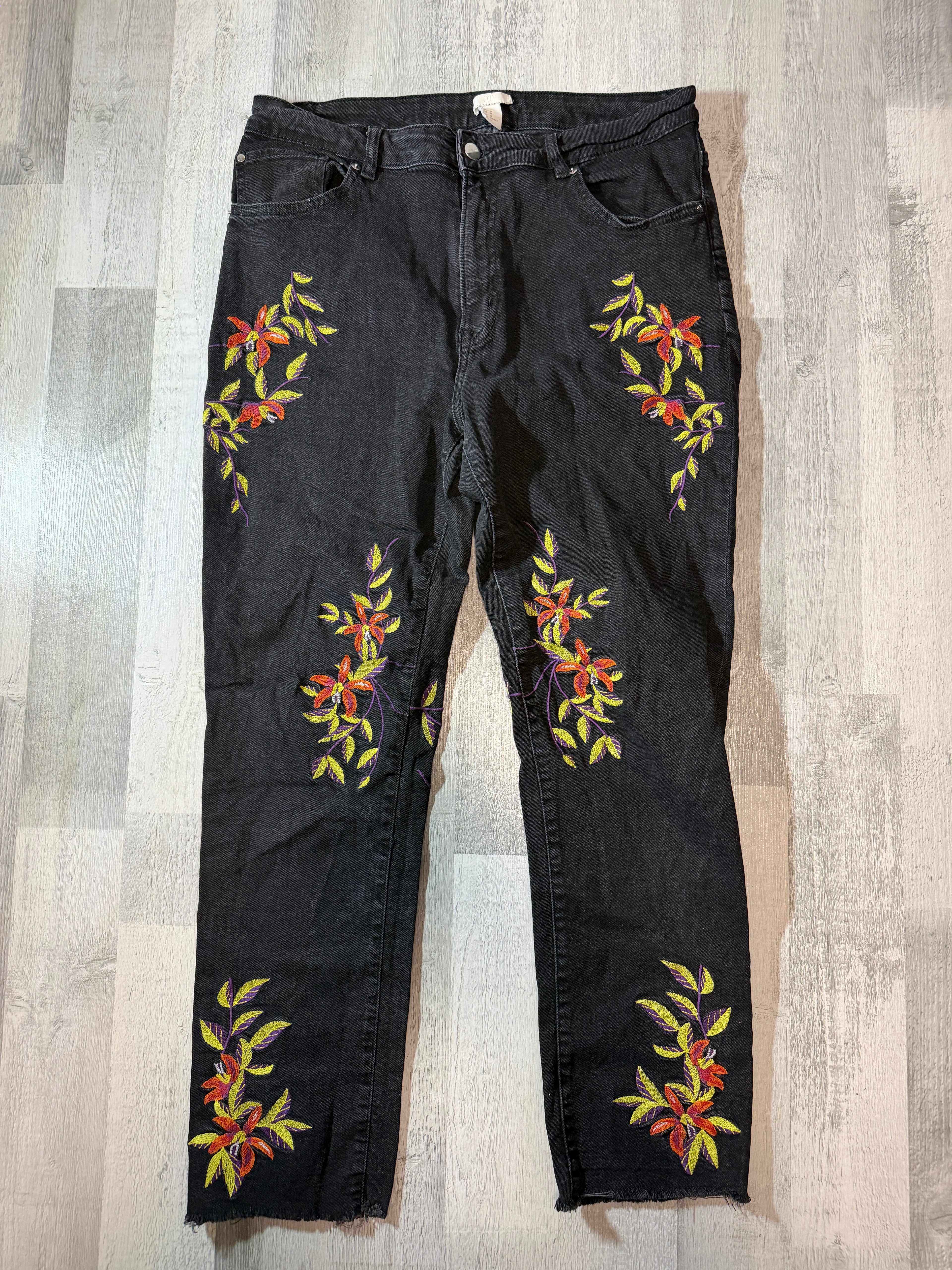 H&M Mintás Farmernadrág ( XL - L )