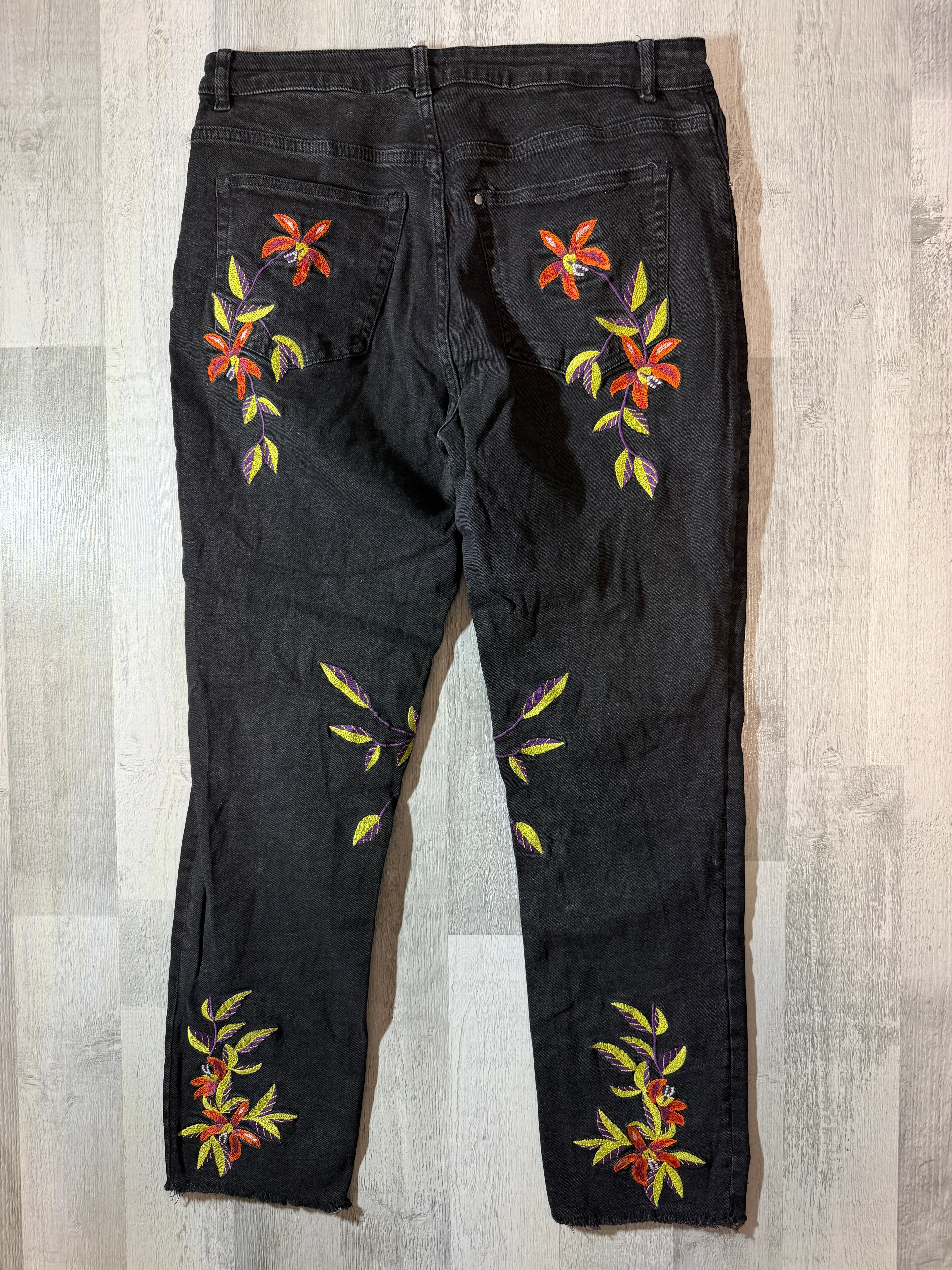 H&M Mintás Farmernadrág ( XL - L )
