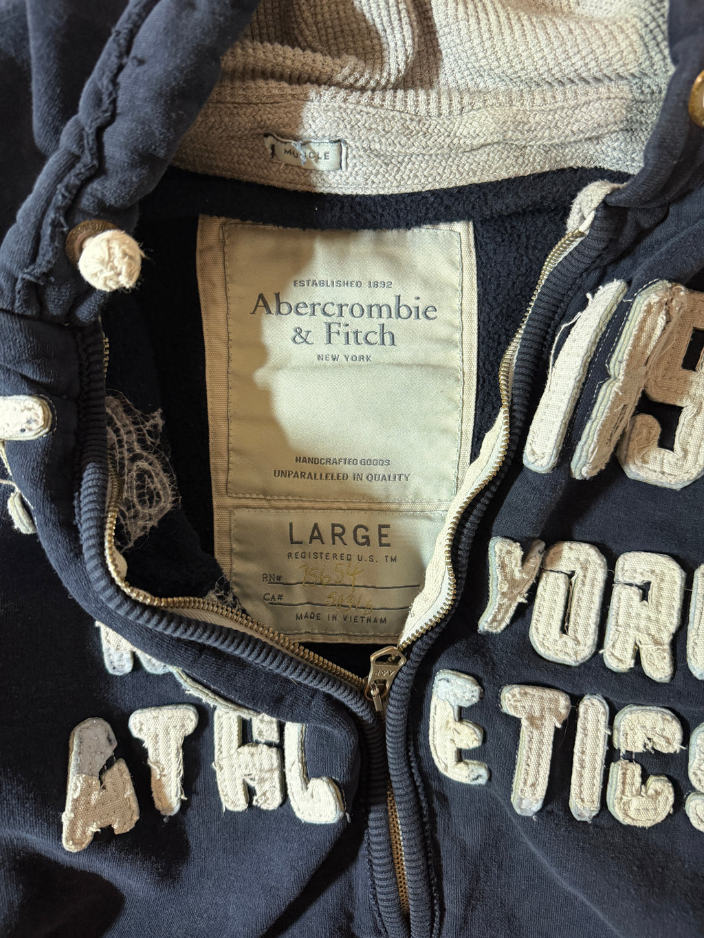 Abercombie Kapucnis ( WOMEN L - MEN S/M )