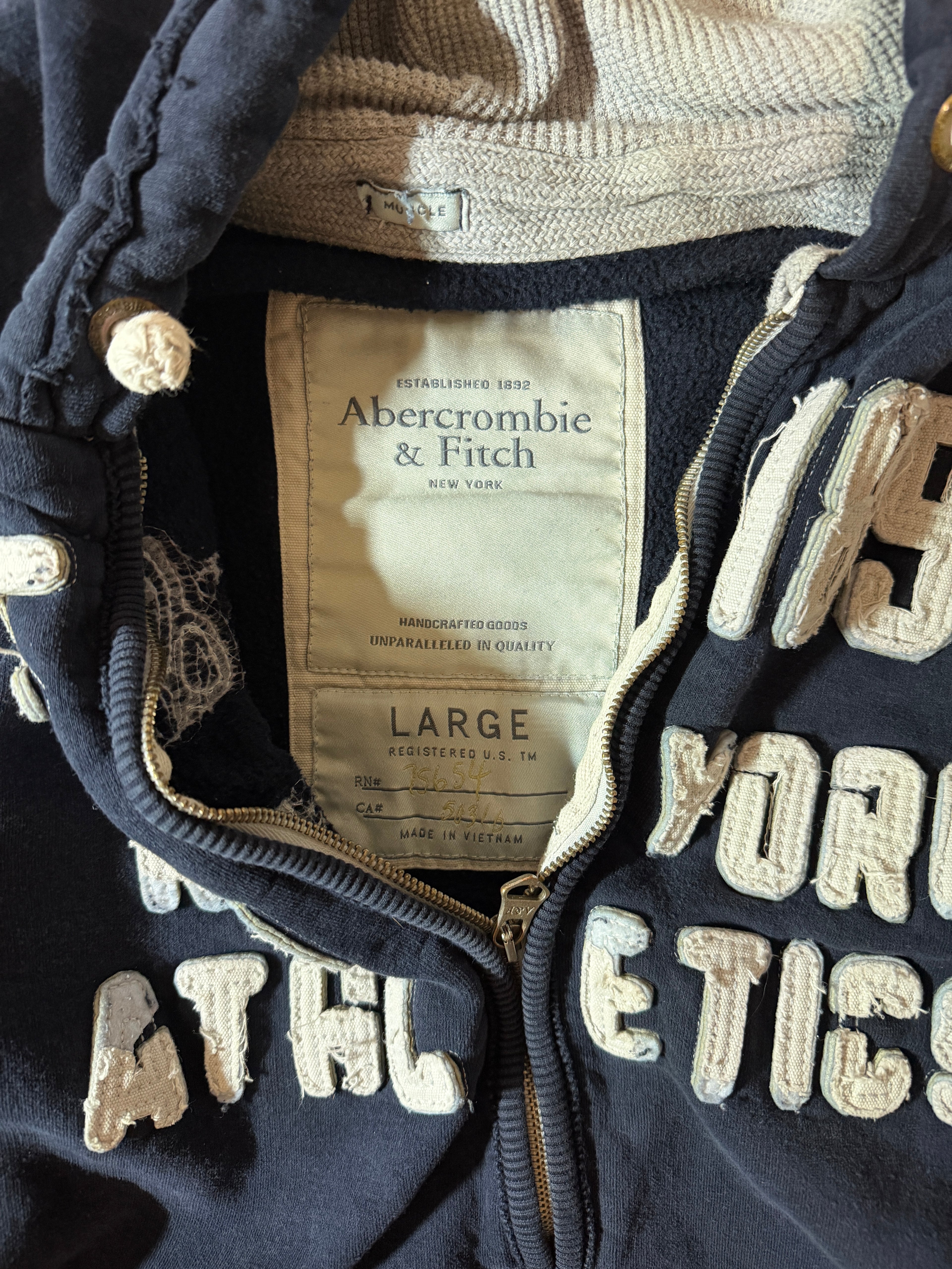 Abercombie Kapucnis ( WOMEN L - MEN S/M )